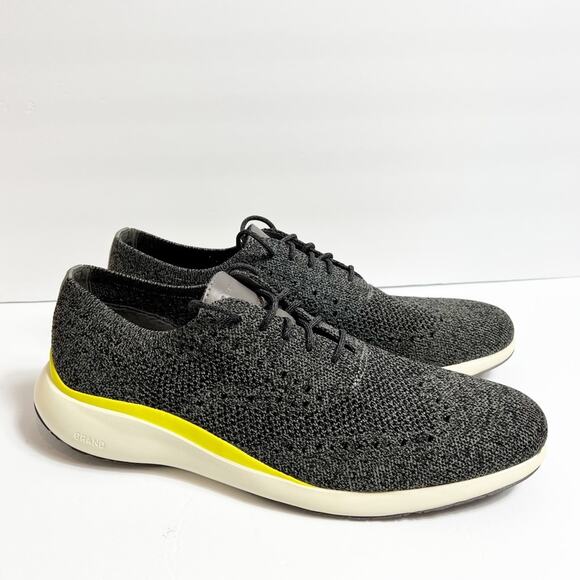 Cole Haan Men’s Grand Troy Knit Ox Oxford Sneakes Size 11 New - Picture 3 of 6